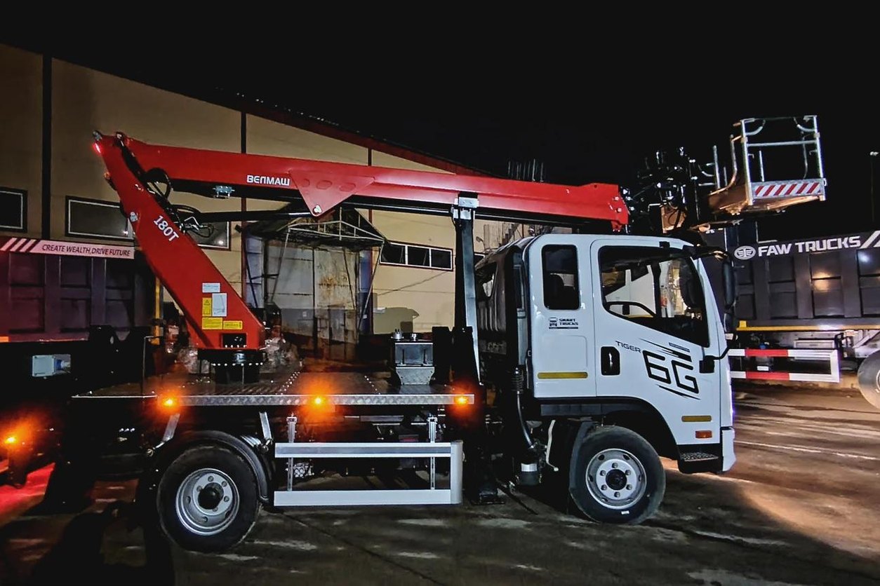 Автовышка Велмаш ВА180Т на шасси FAW Tiger 6G — фото 5
