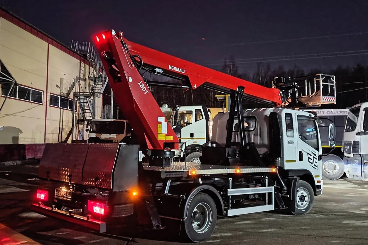Автовышка Велмаш ВА180Т на шасси FAW Tiger 6G — фото 6