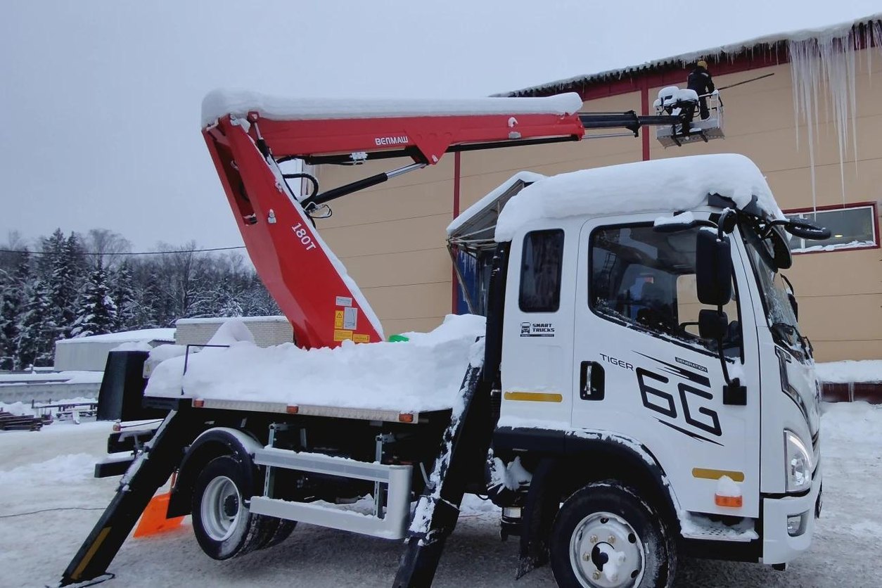 Автовышка Велмаш ВА180Т на шасси FAW Tiger 6G — фото 8